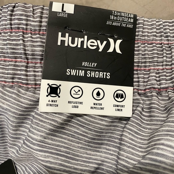 HURLEY EPIC OMBRÉ VOLLEY SWIM SHORT💦see pic for all measurements & details!! - Picture 10 of 11